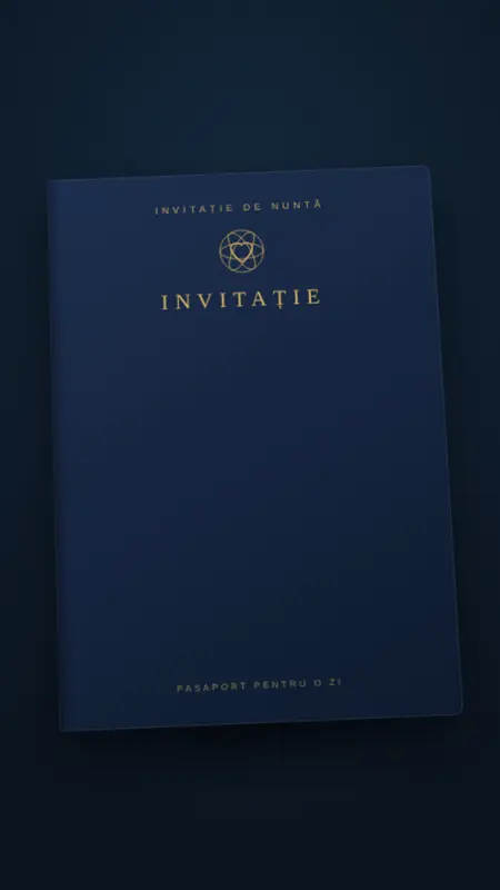 Modelul Pașaportul, cum se deschide invitația