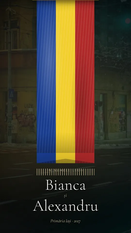 Invitația Eșarfa tricoloră, deschiderea